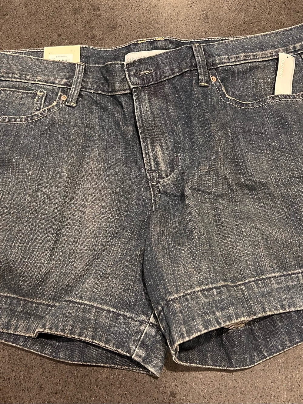 Old Navy Dark Blue Denim Shorts